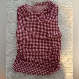 SHEIN gingham tank top